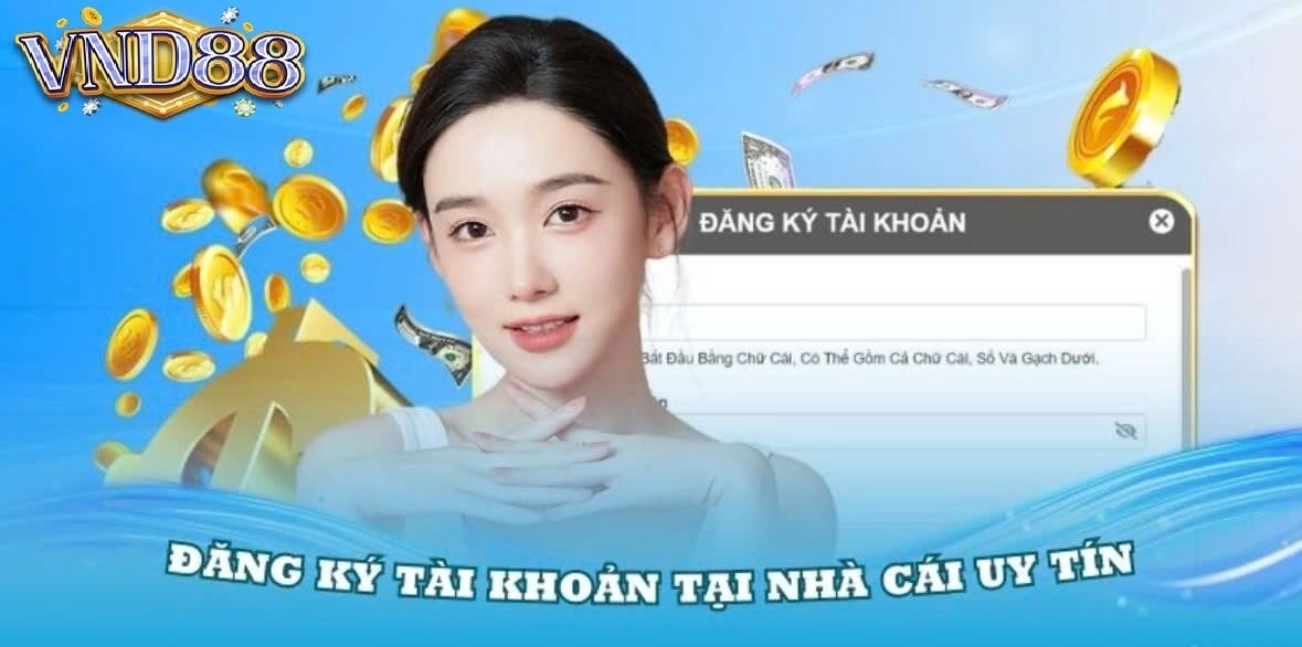 Hướng dẫn đăng ký tài khoản VND88